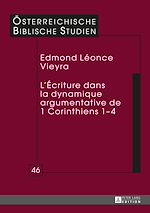 Télécharger le livre :  L’Écriture dans la dynamique argumentative de 1 Corinthiens 1–4