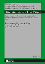 Télécharger le livre :  Fraseología, variación y traducción