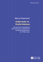 Télécharger le livre :  Anderssein vs. Konformismus