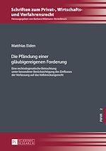 Télécharger le livre :  Die Pfaendung einer glaeubigereigenen Forderung