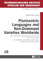 Télécharger le livre :  Pluricentric Languages and Non-Dominant Varieties Worldwide