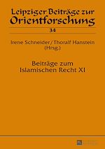 Télécharger le livre :  Beitraege zum Islamischen Recht XI