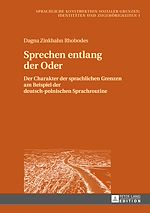 Télécharger le livre :  Sprechen entlang der Oder