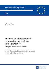 Télécharger le livre :  The Role of Representatives of Minority Shareholders in the System of Corporate Governance