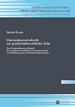 Télécharger le livre :  Unternehmensstrafrecht aus gesellschaftsrechtlicher Sicht