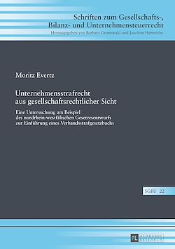 Télécharger le livre :  Unternehmensstrafrecht aus gesellschaftsrechtlicher Sicht