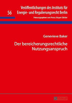 Téléchargez le livre :  Der bereicherungsrechtliche Nutzungsanspruch