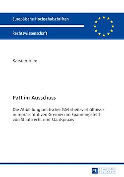 Télécharger le livre :  Patt im Ausschuss