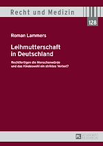 Télécharger le livre :  Leihmutterschaft in Deutschland