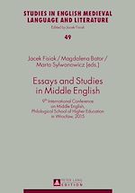Télécharger le livre :  Essays and Studies in Middle English