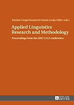 Télécharger le livre :  Applied Linguistics Research and Methodology