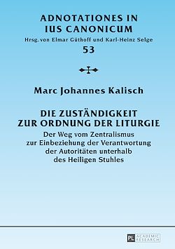Télécharger le livre :  Die Zustaendigkeit zur Ordnung der Liturgie