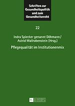 Télécharger le livre :  Pflegequalitaet im Institutionenmix