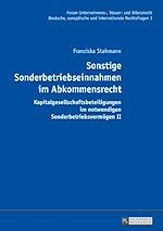 Télécharger le livre :  Sonstige Sonderbetriebseinnahmen im Abkommensrecht