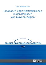 Télécharger le livre :  Emotionen und Selbstreflexionen in den Romanen von Giovanni Arpino