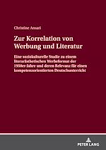 Télécharger le livre :  Zur Korrelation von Werbung und Literatur