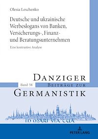 Télécharger le livre :  Deutsche und ukrainische Werbeslogans von Banken,Versicherungs-, Finanz und Beratungsunternehmen