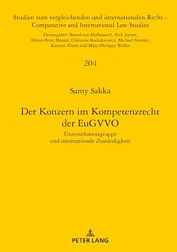Télécharger le livre :  Der Konzern im Kompetenzrecht der EuGVVO
