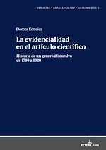 Télécharger le livre :  La evidencialidad en el artículo científico