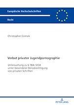 Télécharger le livre :  Verbot privater Jugendpornographie