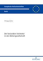 Télécharger le livre :  Der besondere Vertreter in der Aktiengesellschaft