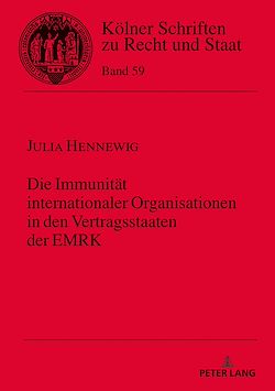 Télécharger le livre :  Die Immunitaet internationaler Organisationen in den Vertragsstaaten der EMRK