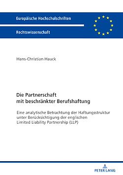 Télécharger le livre :  Die Partnerschaft mit beschraenkter Berufshaftung