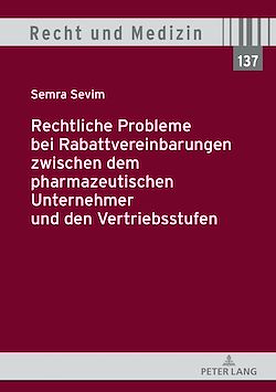 Télécharger le livre :  Rechtliche Probleme bei Rabattvereinbarungen zwischen dem pharmazeutischen Unternehmer und den Vertriebsstufen