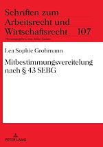 Télécharger le livre :  Mitbestimmungsvereitelung nach § 43 SEBG