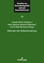 Télécharger le livre :  Mehrwert der Selbstverwaltung