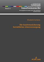 Télécharger le livre :  Die Insolvenzsicherung betrieblicher Altersversorgung