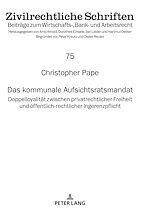 Télécharger le livre :  Das kommunale Aufsichtsratsmandat