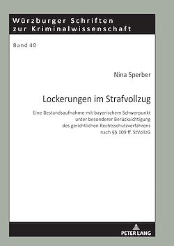 Télécharger le livre :  Lockerungen im Strafvollzug