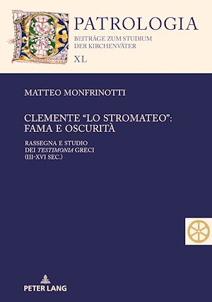 Téléchargez le livre :  Clemente “lo Stromateo”: fama e oscurità