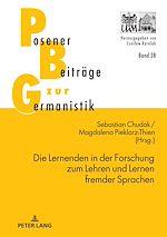 Télécharger le livre :  Die Lernenden in der Forschung zum Lehren und Lernen fremder Sprachen