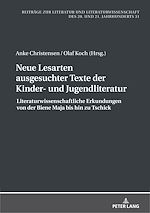 Télécharger le livre :  Neue Lesarten ausgesuchter Texte der Kinder- und Jugendliteratur