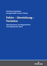 Télécharger le livre :  Fehler – Abweichung – Variation