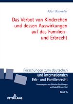Télécharger le livre :  Das Verbot von Kinderehen und dessen Auswirkungen auf das Familien- und Erbrecht