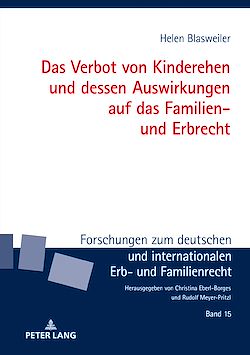 Télécharger le livre :  Das Verbot von Kinderehen und dessen Auswirkungen auf das Familien- und Erbrecht