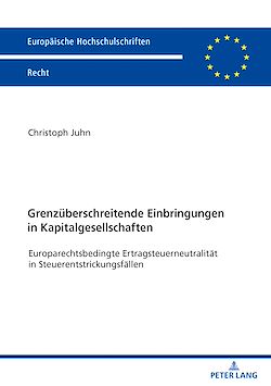 Télécharger le livre :  Grenzueberschreitende Einbringungen in Kapitalgesellschaften