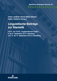 Télécharger le livre :  Linguistische Beitraege zur Slavistik