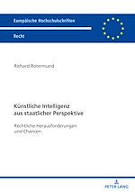 Télécharger le livre :  Kuenstliche Intelligenz aus staatlicher Perspektive