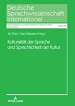 Télécharger le livre :  Kulturalitaet der Sprache und Sprachlichkeit der Kultur