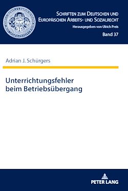 Télécharger le livre :  Unterrichtungsfehler beim Betriebsuebergang