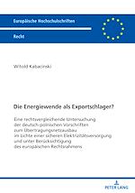 Télécharger le livre :  Die Energiewende als Exportschlager?