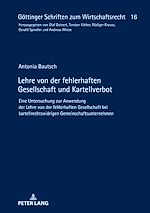 Télécharger le livre :  Lehre von der fehlerhaften Gesellschaft und Kartellverbot