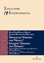 Télécharger le livre :  Sprachliche Variation und Vielfalt / Linguistic Variation and Diversity