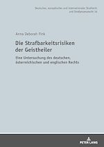 Télécharger le livre :  Die Strafbarkeitsrisiken der Geistheiler