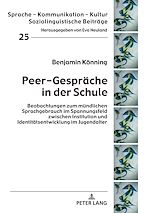 Télécharger le livre :  Peer-Gespraeche in der Schule