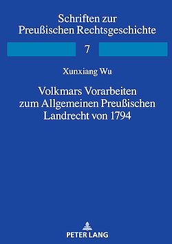 Télécharger le livre :  Volkmars Vorarbeiten zum Allgemeinen Preußischen Landrecht von 1794